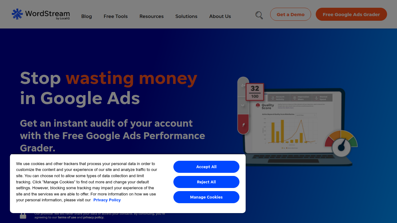 WordStream is a leading resource for SMBs seeking insights into digital marketing trends, SEO, and website conversion strategies.