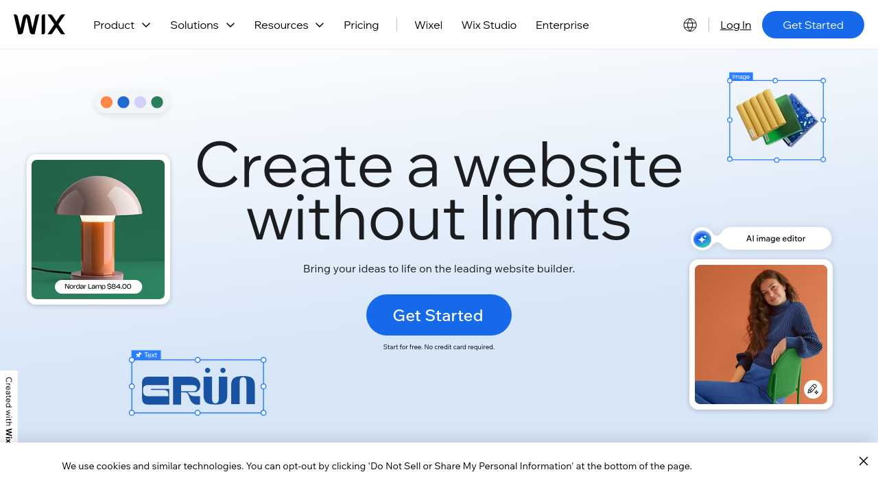 Weblish Launchpad: A Glimpse into an Affordable Website Builder's Homepage