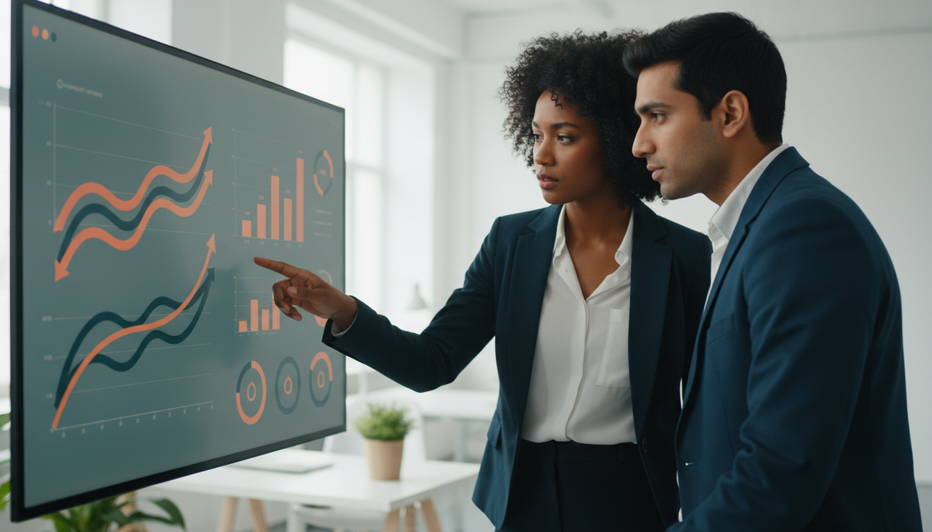 weblish.io: SEO Strategists Analyze Compounding Traffic Growth with Digital Charts