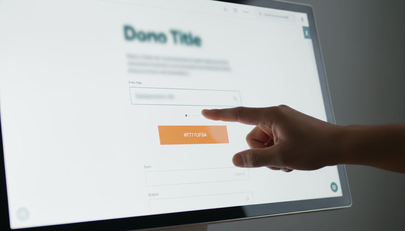 Clear lead capture landing page on weblish.io website enhances user experience.