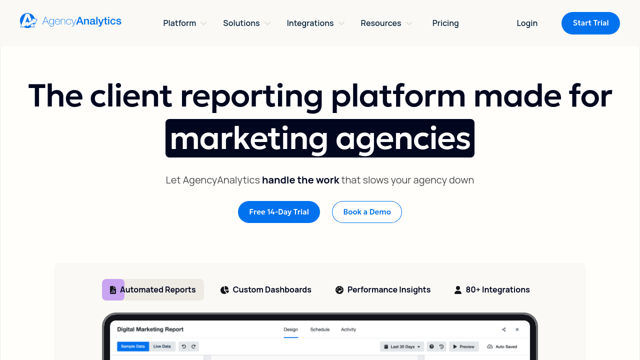 AgencyAnalytics: A Weblish Look at Client-Centric SEO Reporting