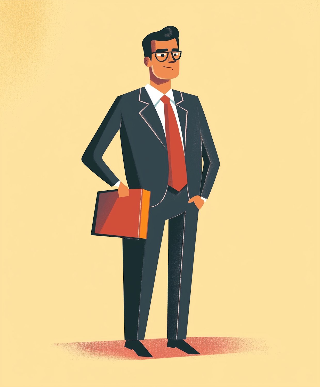 A business person looking skeptical or confused during a sales pitch, representing the need to be wary of exaggerated claims and red flags when hiring an SEO agency.