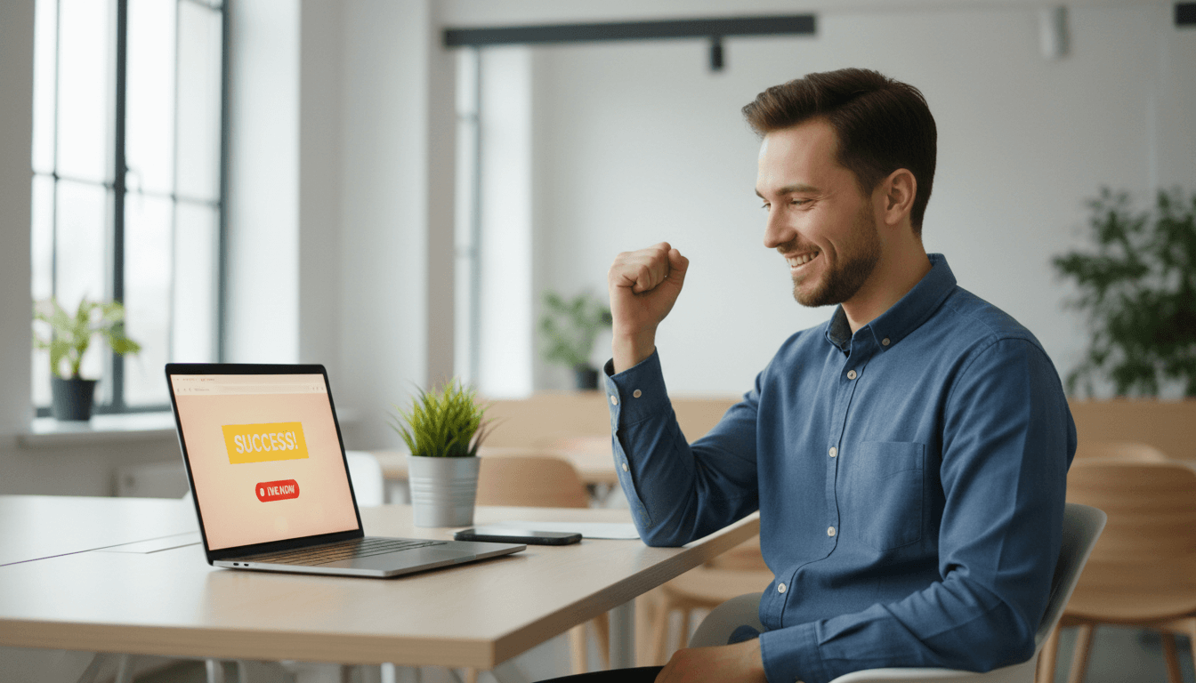 Weblish Success: Domain Connected and Live!