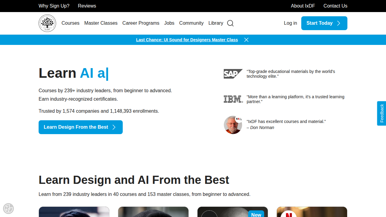 The Interaction Design Foundation is a respected resource for learning about UX design principles, including A/B testing methodologies.