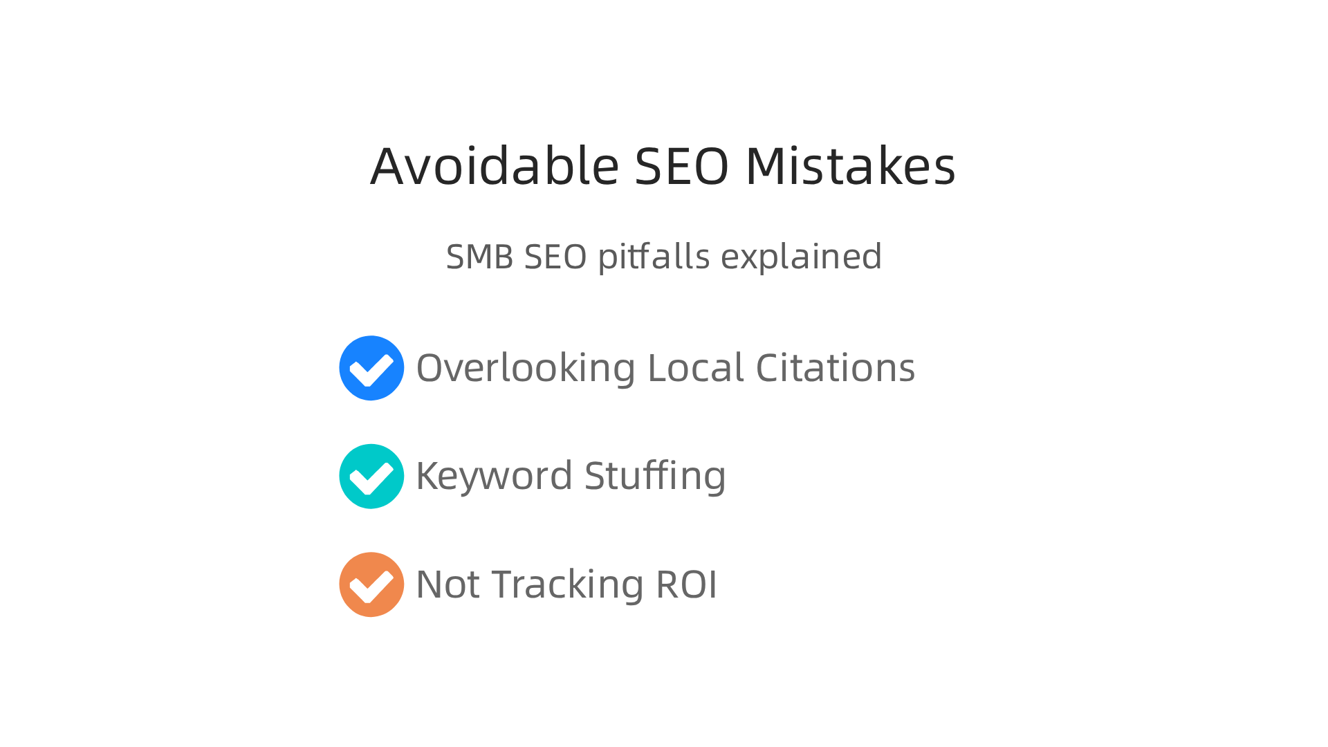 An infographic highlighting common SEO pitfalls faced by SMBs and how expert guidance can prevent them.